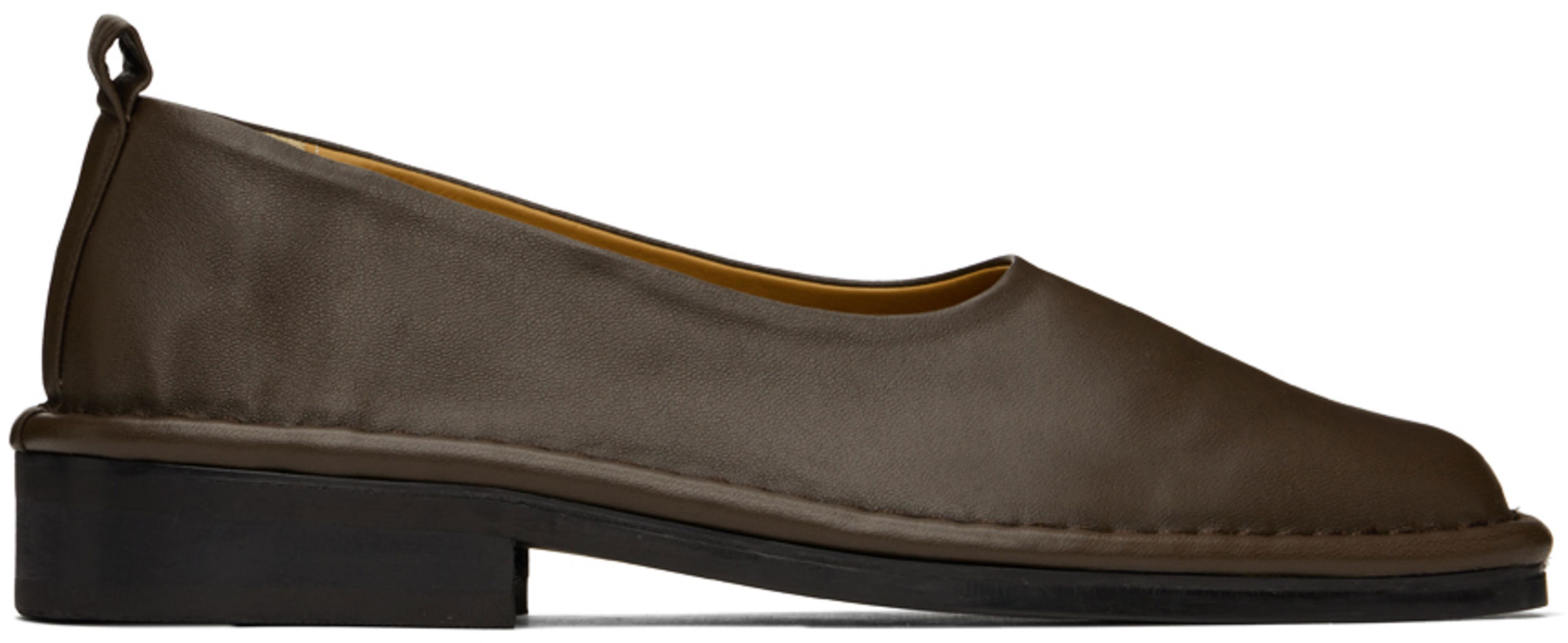 Brown Leather Loafers by LE17SEPTEMBRE