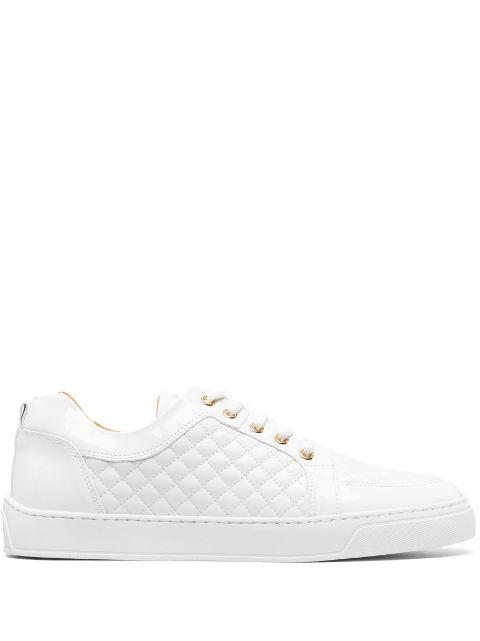 quilted low-top sneakers by LEANDRO LOPES