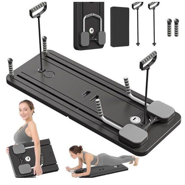 Black Multifunctional Explosive Foldable Workout Fitness Board by LEAPER Black Multifunctional Explosive Foldable Workout Fitness Board by LEAPER
