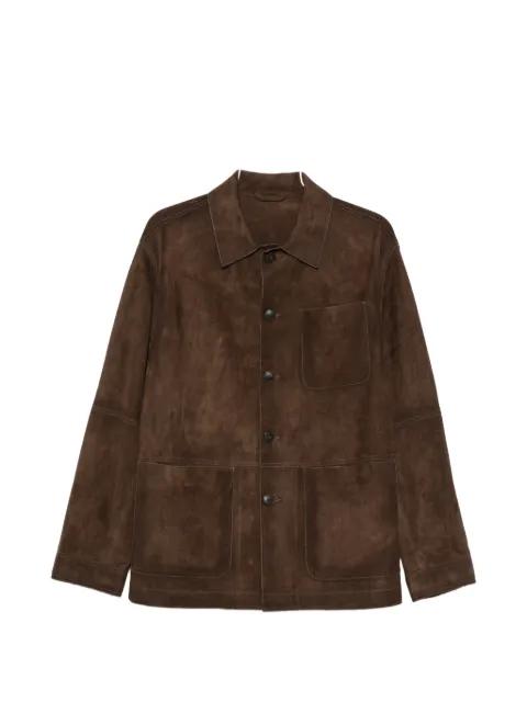 Elliott pocket leather jacket by LEATHER AUTHORITY