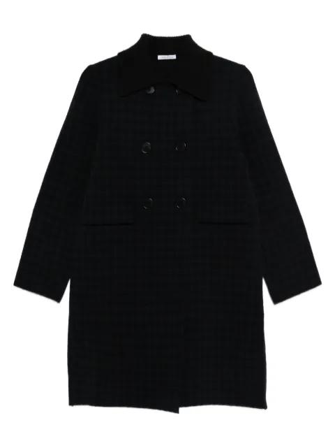 check double-breasted coat by LEBOR GABALA