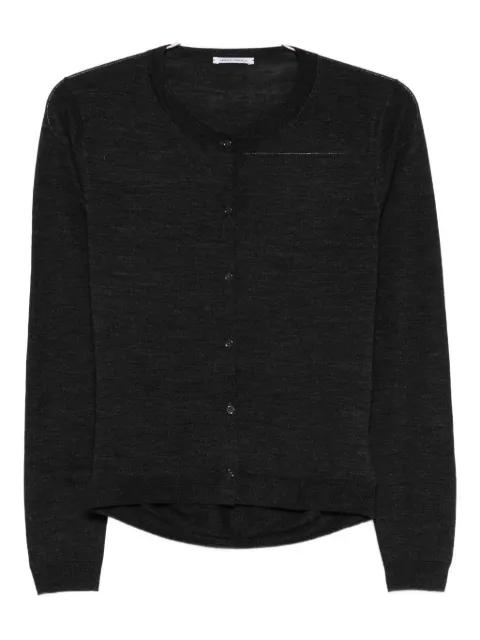 merino-wool cardigan by LEBOR GABALA