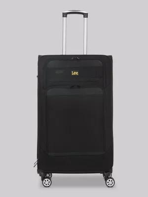 28 inch Soft Side Checked Bag Luggage:Black:ONESIZE | Women's Luggage & Accessories | Lee® by LEE JEANS