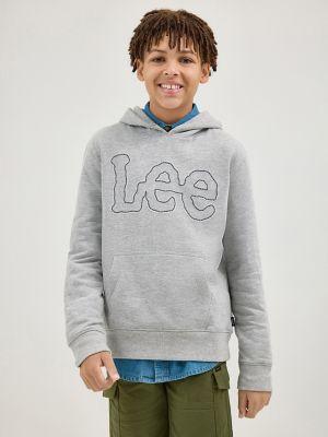 Boy's Popover Fleece Logo Hoodie | Boy's Boys | Lee® by LEE JEANS