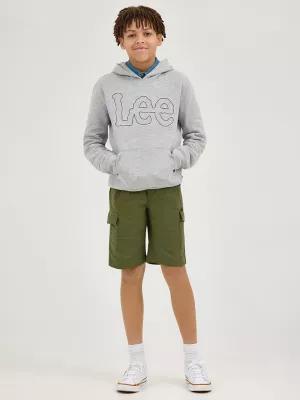 Boy's Rib Stretch Pull On Cargo Short | Boy's Shorts | Lee® by LEE JEANS