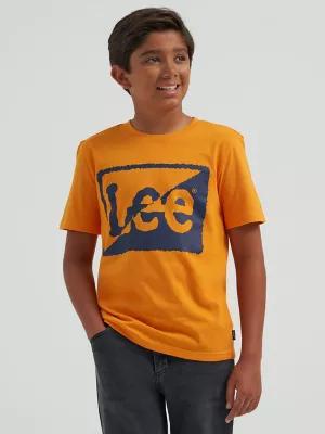 Boy's Split Square Logo Tee | Boy's Boys | Lee® by LEE JEANS Boy's Split Square Logo Tee | Boy's Boys | Lee® by LEE JEANS