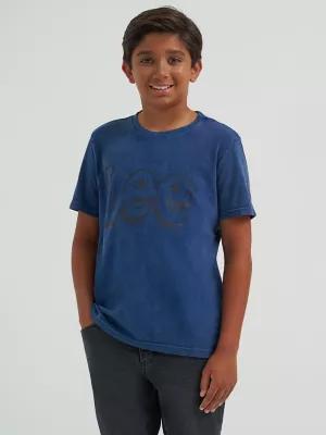 Boy's Stone Wash Jersey Logo Tee | Boy's Boys | Lee® by LEE JEANS