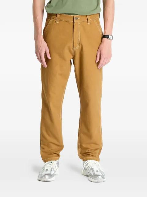 Carpenter contrast-stitch trousers by LEE JEANS