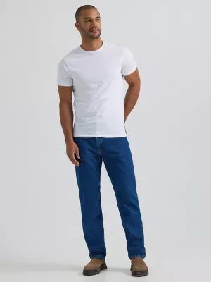 Flannel Straight Leg Relaxed Fit Jeans | Mens Pants | Lee® by LEE JEANS