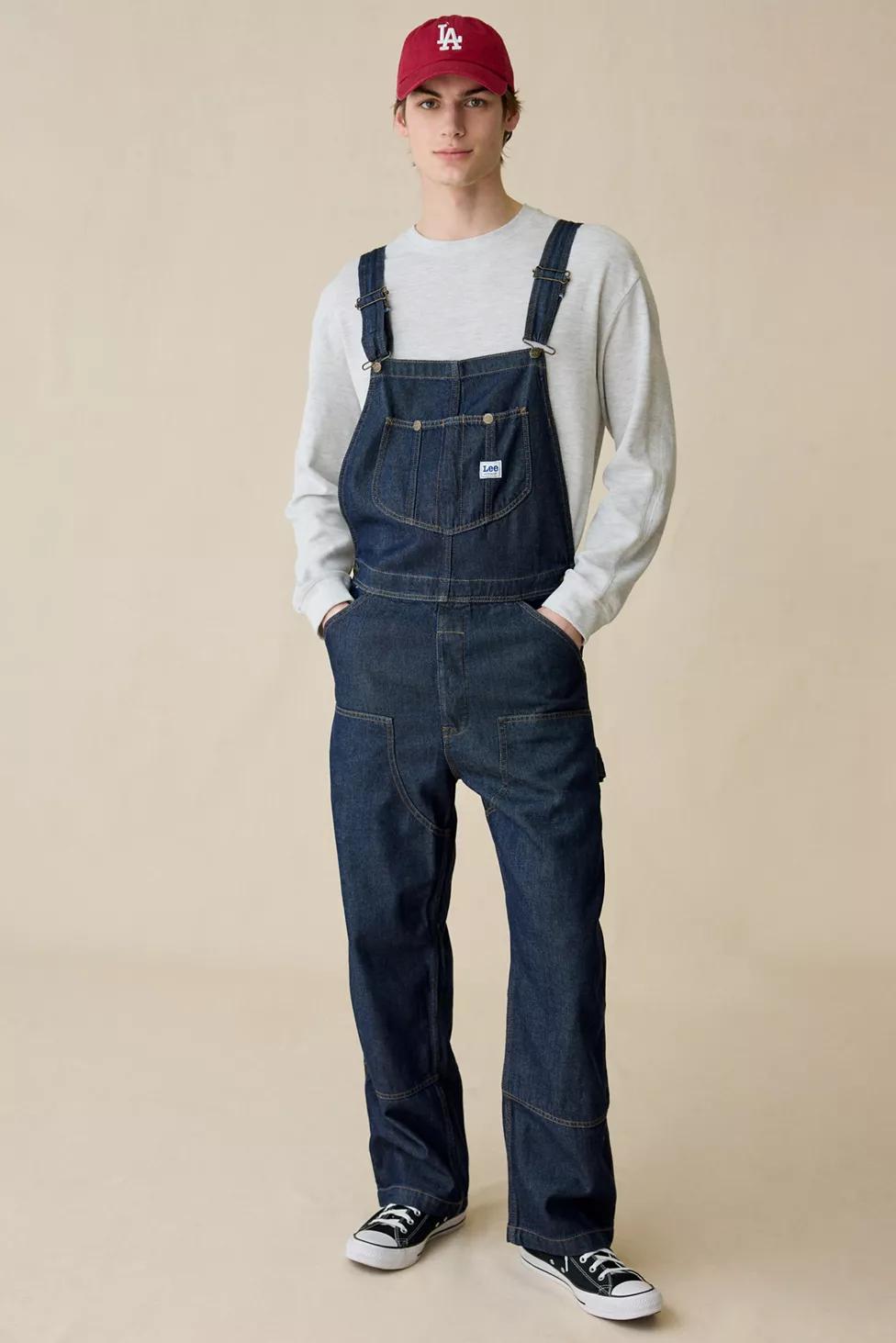 Lee Workwear Denim Bib Overalls by LEE JEANS