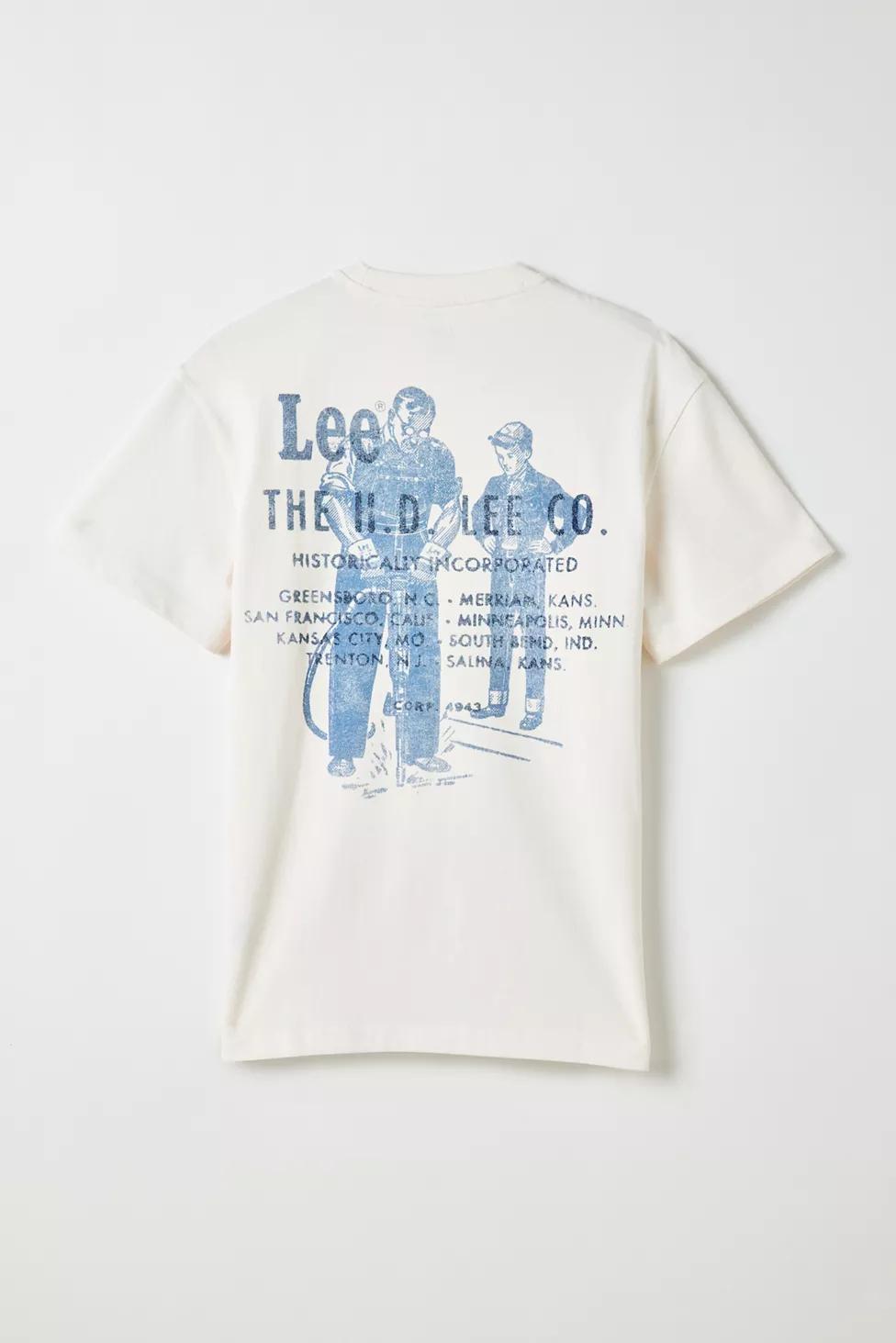 Lee Workwear Graphic Relaxed Fit Tee by LEE JEANS