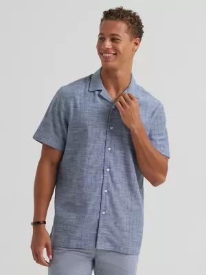Men's Dobby Slub Camp Shirt | Men's Tops & Tees | Lee® | Shipping to Canada by LEE JEANS