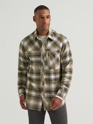 Men's Flannel Button Down Work Shirt | Men's Tops & Tees | Lee® by LEE JEANS