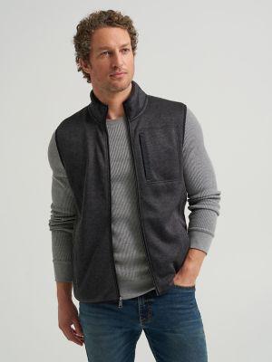 Men's Full Zip Fleece Sweater Vest | Men's Jackets & Outerwear | Lee® | Shipping to Canada by LEE JEANS Men's Full Zip Fleece Sweater Vest | Men's Jackets & Outerwear | Lee® | Shipping to Canada by LEE JEANS