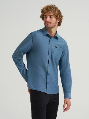 Men's Lee® X All Purpose Knit Long Sleeve Shirt | Men's Tops & Tees | Lee® | Shipping to Canada by LEE JEANS