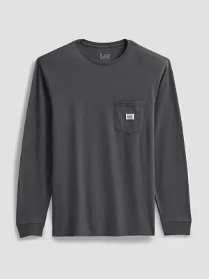 Men's Long Sleeve Workwear Pocket Tee | Men's Tops & Tees | Lee® by LEE JEANS