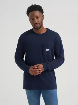 Men's Long Sleeve Workwear Pocket Tee | Men's Tops & Tees | Lee® | Shipping to Canada by LEE JEANS