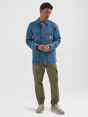 Men's Loose Fit Denim Workwear Chore Coat | Men's Jackets & Outerwear | Lee® | Shipping to Canada by LEE JEANS
