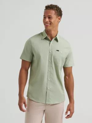 Men's One Pocket Slub Chambray Button Down Shirt | Men's Tops & Tees | Lee® | Shipping to Canada by LEE JEANS