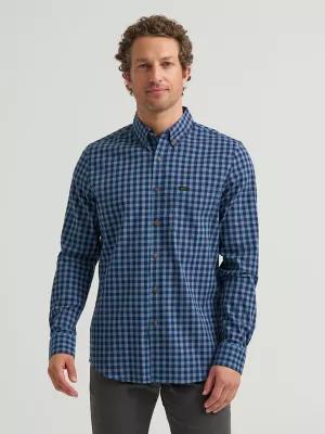 Men's Plaid Woven Button Down Shirt | Men's Tops & Tees | Lee® | Shipping to Canada by LEE JEANS