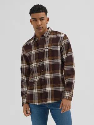 Men's Relaxed Fit Riveted Plaid Button Down Shirt | Men's Tops & Tees | Lee® by LEE JEANS