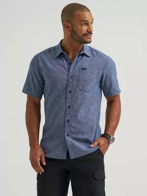 Men's Short Sleeve All Purpose Button Down Shirt | Men's Tops & Tees | Lee® by LEE JEANS