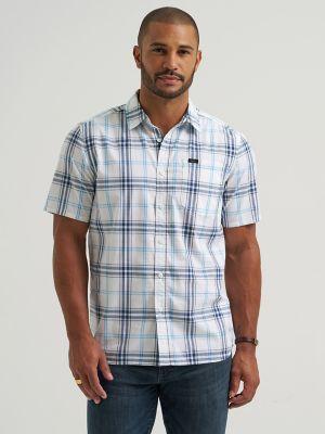 Men's Short Sleeve All Purpose Button Down Shirt | Men's Tops & Tees | Lee® | Shipping to Canada by LEE JEANS