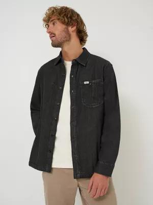 Men's Very Loose Fit Denim Overshirt | Men's Tops & Tees | Lee® by LEE JEANS