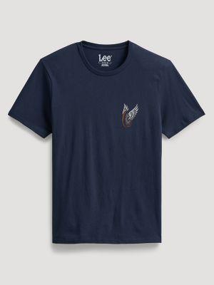 Men's Winged Logo Graphic Tee | Men's Tops & Tees | Lee® | Shipping to Canada by LEE JEANS