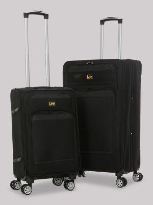 Soft Side Nested Luggage Set:Black:ONESIZE | Women's Luggage & Accessories | Lee® by LEE JEANS