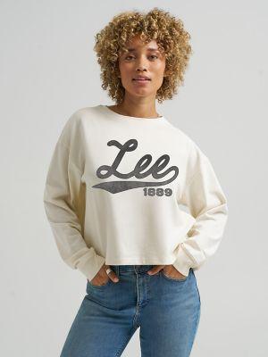 Women's 89' Crew Neck Sweatshirt | Women's Tops & Tees | Lee® | Shipping to Canada by LEE JEANS