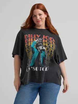 Women's Billy Joel Graphic Tee (Plus) | Women's Tops & Tees | Lee® by LEE JEANS