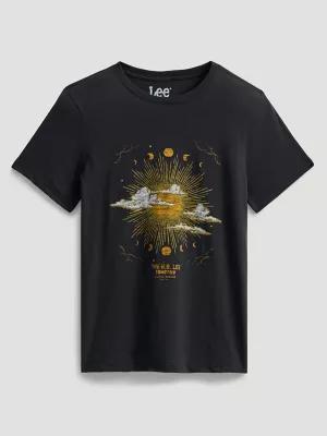 Women's Celestial Moon Phases Graphic Tee | Women's Tops & Tees | Lee® by LEE JEANS