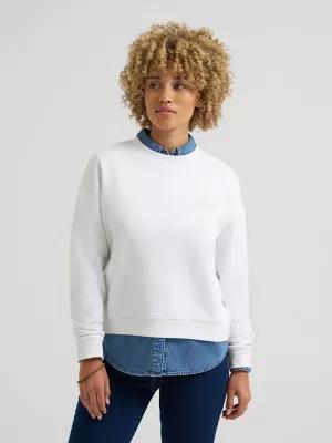 Women's Crafted with Purpose Crew Neck Sweatshirt | Women's Tops & Tees | Lee® by LEE JEANS