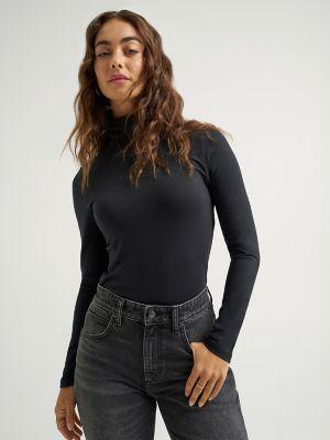 Women's Fitted Turtleneck Top | Women's Tops & Tees | Lee® | Shipping to Canada by LEE JEANS