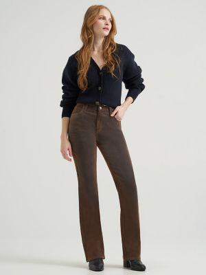 Women's Flocked High Rise Bootcut Jean | Women's Jeans | Lee® by LEE JEANS