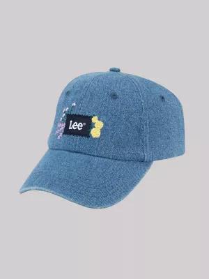 Women's Flower Embroidered Denim Dad Cap | Women's Luggage & Accessories | Lee® | Shipping to Canada by LEE JEANS