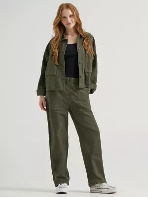 Women's High Rise Loose Utility Pant | Women's Pants | Lee® by LEE JEANS