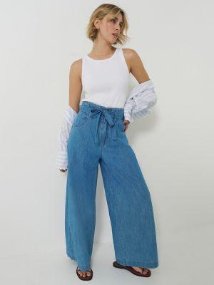 Women's High Rise Pleated Linen Trouser Pant | Women's Pants | Lee® by LEE JEANS