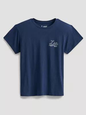 Women's Lasso Script Logo Tee | Women's Tops & Tees | Lee® | Shipping to Canada by LEE JEANS