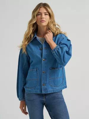 Women's Legendary Chore Shacket | Women's Tops & Tees | Lee® | Shipping to Canada by LEE JEANS