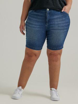 Women's Legendary Denim Chino Bermuda (Plus) | Women's Shorts | Lee® | Shipping to Canada by LEE JEANS