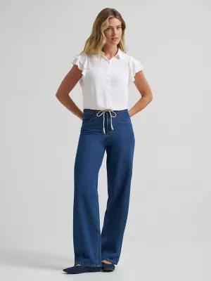 Women's Legendary Loose Drawstring Trouser Jean | Women's Jeans | Lee® | Shipping to Canada by LEE JEANS
