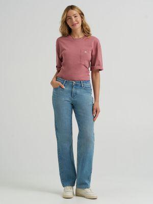 Women's Legendary Relaxed Straight Jean | Women's Jeans | Lee® | Shipping to Canada by LEE JEANS