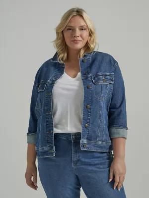 Women's Legendary Rider™ Jacket (Plus) | Women's Jackets & Outerwear | Lee® | Shipping to Canada by LEE JEANS