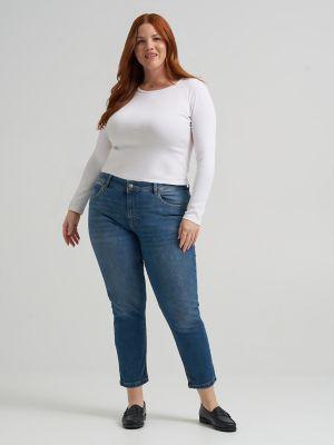 Women's Legendary Straight Crop (Plus) | Women's Capris & Crops | Lee® by LEE JEANS