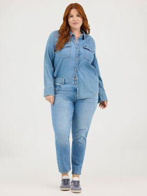 Women's Legendary Straight Crop (Plus) | Women's Capris & Crops | Lee® by LEE JEANS