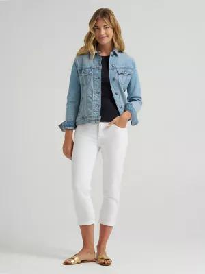 Women's Legendary Straight Denim Capri | Women's Capris & Crops | Lee® | Shipping to Canada by LEE JEANS