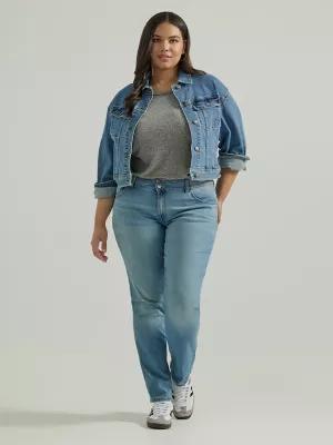 Women's Legendary Straight Jean (Plus) | Women's Jeans | Lee® | Shipping to Canada by LEE JEANS
