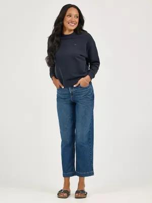 Women's Legendary Wide Leg Crop Jean | Women's Capris & Crops | Lee® | Shipping to Canada by LEE JEANS